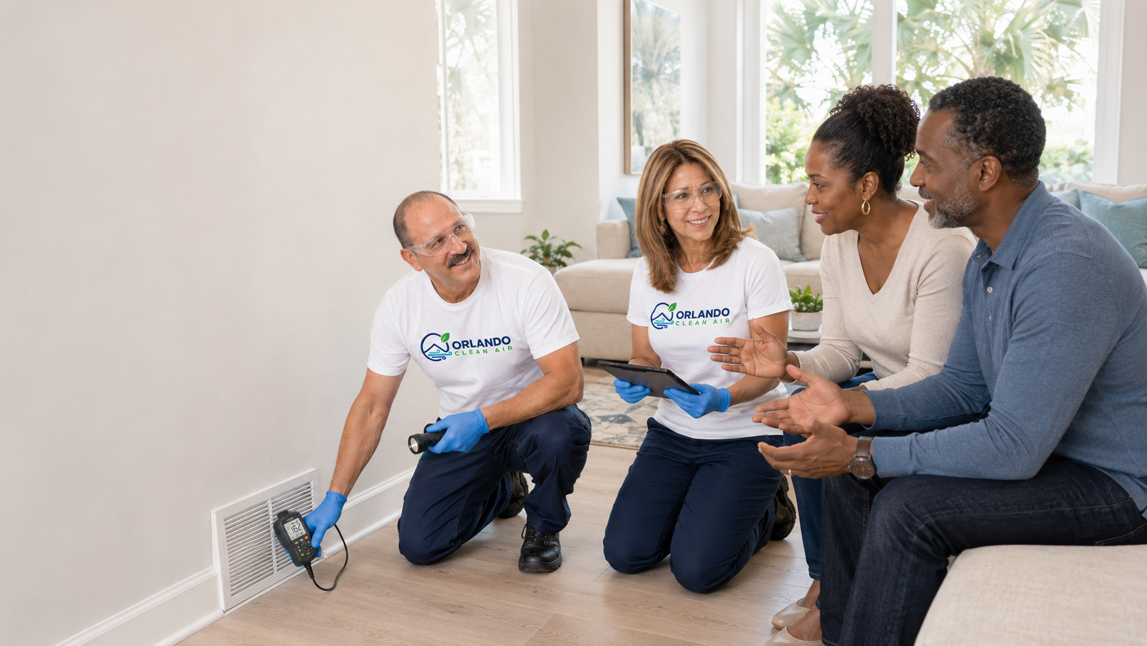 Orlando Clean Air consultation and inspection