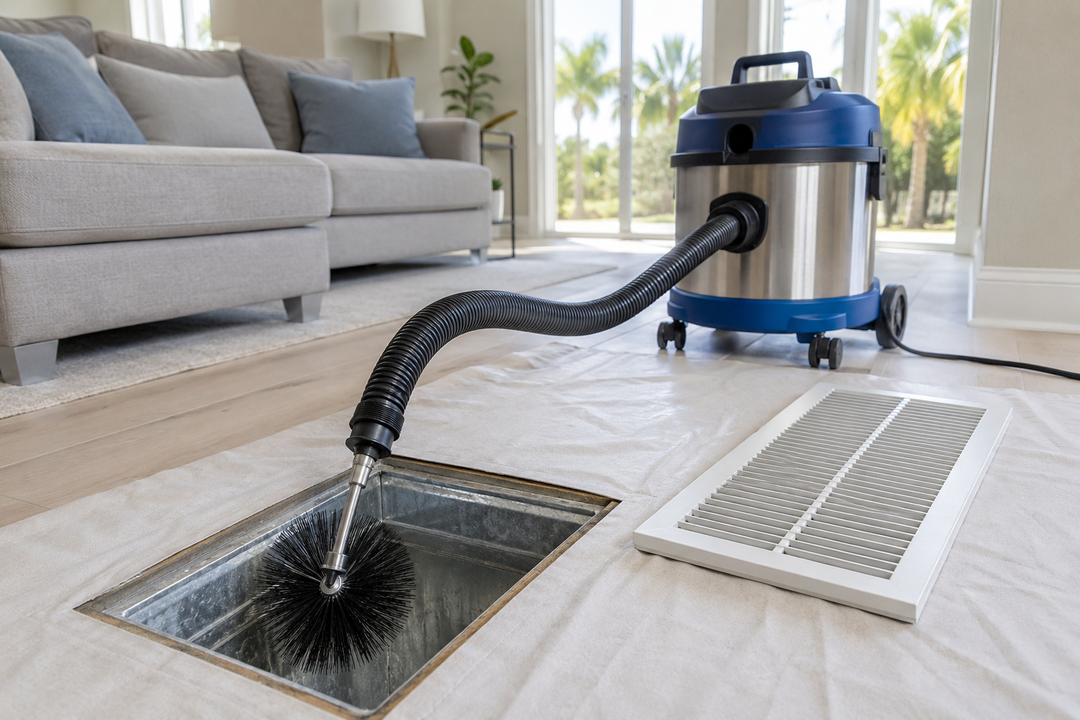 Orlando Clean Air air duct cleaning